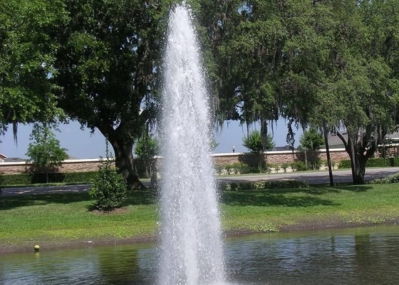 fontaine Jet Nozzle Fully SS304 de tour de glace de laiton du diamètre 200Kpa de 5m