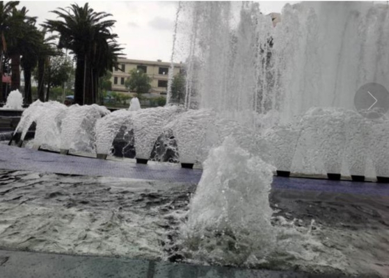1" jet réglable en laiton 35.2gpm de fontaine d'eau de fan de direction
