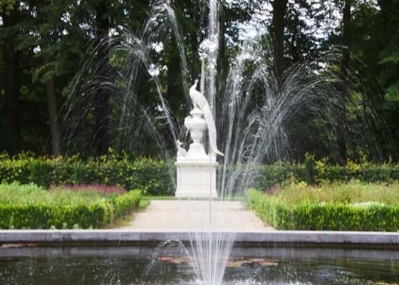 Les accessoires de fontaine de la piscine DN25 1" les 3 couches réglables en laiton fleurissent la fontaine de musique de fleur