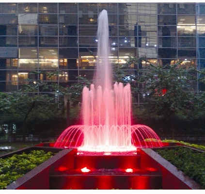 La fontaine SS304 architecturale équipe la taille d'un gicleur de jet d'eau du jet 3m de légère brûlure