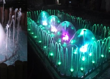 Produit de l'usine de qualité de laiton fontaine de champignon jet de buse