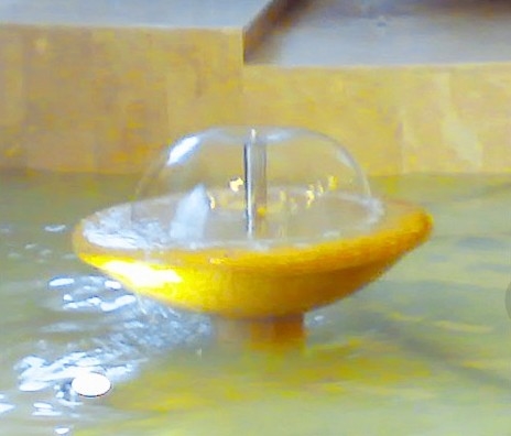 Fontaine à champignons et jet pour projet de fontaine ou fontaine Musich