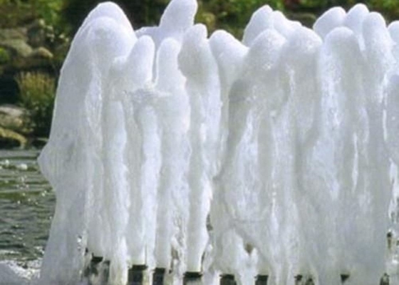 Jet mousseux en acier inoxydable pour fontaine de musique, fontaine d'étang