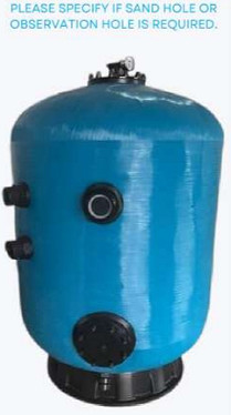SL700-H1500 Filtre à sable pour piscine à lit profond