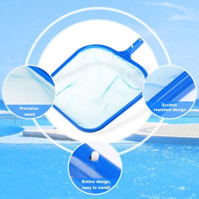 Écumoire de nettoyage de filet de feuille de piscine d'ABS de kit de piscine