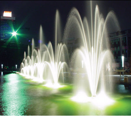 1,5" étang d'eau entièrement en laiton de jet de bec de fontaine d'eau de rangées de la fleur 3 Sprilker