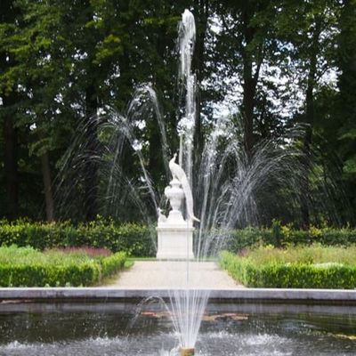 1,5" étang d'eau entièrement en laiton de jet de bec de fontaine d'eau de rangées de la fleur 3 Sprilker