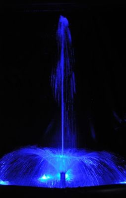 1" étang d'eau entièrement en laiton de jet de bec de fontaine d'eau de fleur de fleur Sprilker