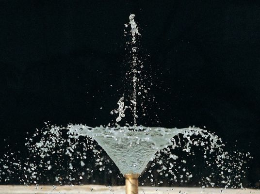 1" étang d'eau entièrement en laiton de jet de bec de fontaine d'eau de fleur de fleur Sprilker