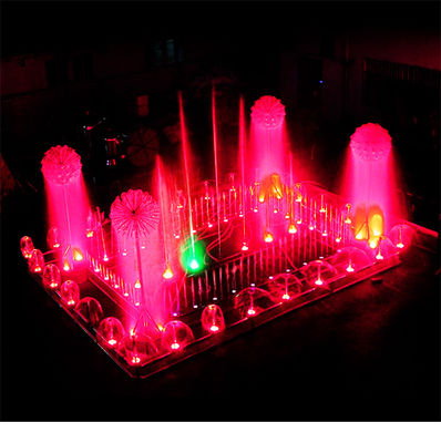 1,5" bec en laiton de Chrome Crystal Ball Water Fountain Jet