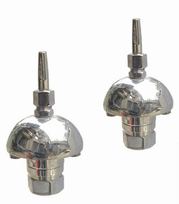 1" rotation en laiton Dragon Water Fountain Jet Nozzle 3m3/h de Chrome