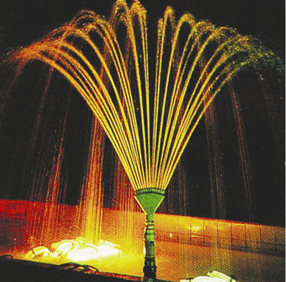 Conte en laiton 3/4" de Phoenix becs paraboliques de fontaine de danse