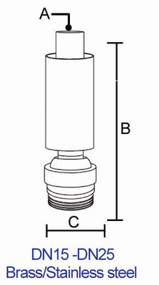 Têtes de jet mélangées de fontaine d'eau de buse à jet de fontaine de trompette de grand air d'acier inoxydable
