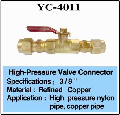 3/8" connecteur de valve en laiton de l'eau pour le bec de l'eau de brume