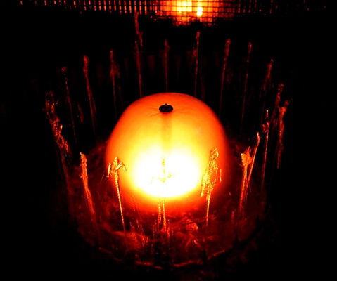 Fontaine 800cm de danse programmable colorée de piscine