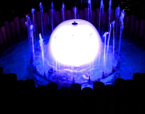 Fontaine 800cm de danse programmable colorée de piscine