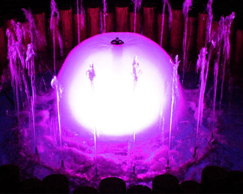 Fontaine 800cm de danse programmable colorée de piscine