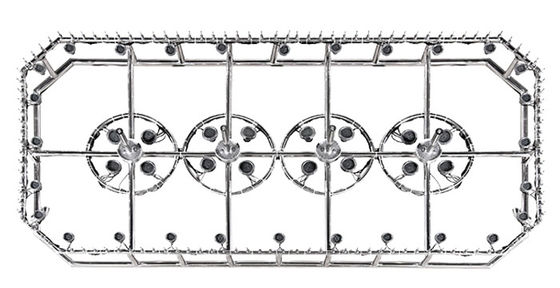 fontaine d'eau d'acier inoxydable de 2mx4m
