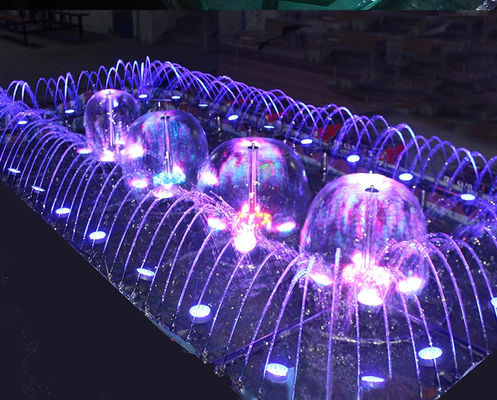 fontaine d'eau d'acier inoxydable de 2mx4m