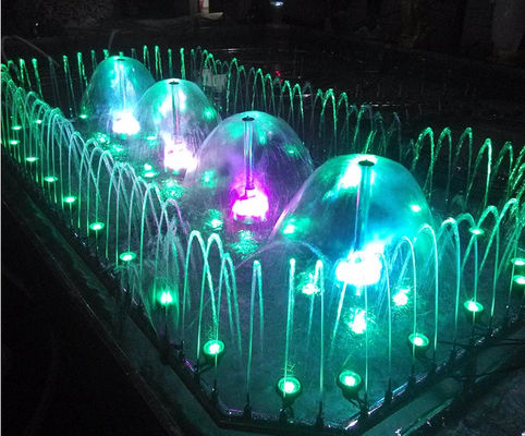 fontaine d'eau d'acier inoxydable de 2mx4m