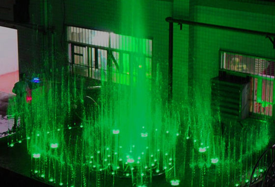 Projet musical 4m d'intérieur coloré mené de fontaine