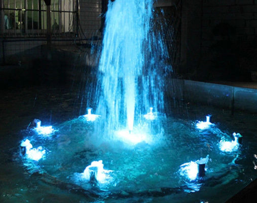380v colorés 3m allument la fontaine d'eau