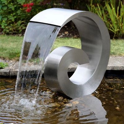 Jet poli de cascade d'acier inoxydable de ROHS pour le parc aquatique