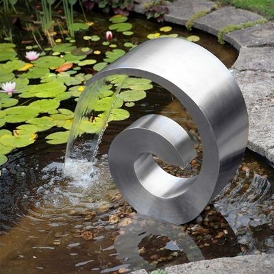 Jet poli de cascade d'acier inoxydable de ROHS pour le parc aquatique
