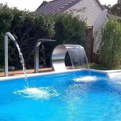 Jet de cascade d'étang d'acier inoxydable du bâti ROHS 316 de mur