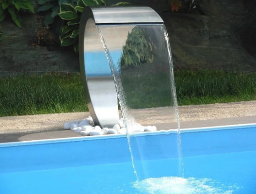 Jet de cascade de station thermale de piscine d'acier inoxydable d'OIN 316 de la CE