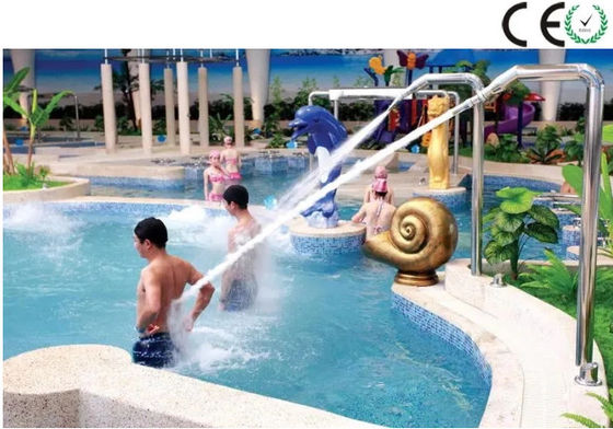Jet de cascade d'acier inoxydable de massage de 4 trous