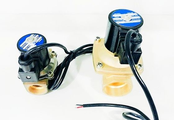 Valve électromagnétique imperméable en laiton de l'eau IP68 de DN25 AC/DC
