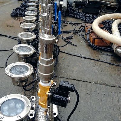 Valve électromagnétique imperméable en laiton de l'eau IP68 de DN25 AC/DC