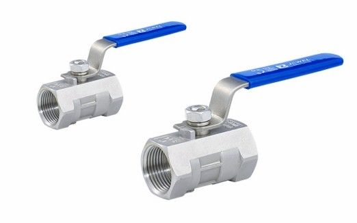 Acier inoxydable de piscine robinet à tournant sphérique de l'eau de 1 pouce
