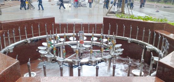 GV robinet à tournant sphérique en laiton de contrôle manuel de l'eau de 1 pouce