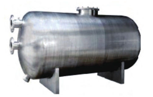 Filtres de sable horizontaux de la piscine d'acier inoxydable 2500mm