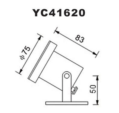 1.5W imperméabilisent les lumières sous-marines de LED