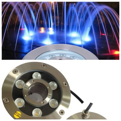 50000 heures de 145mm 12V 9W de lumières sous-marines de fontaine