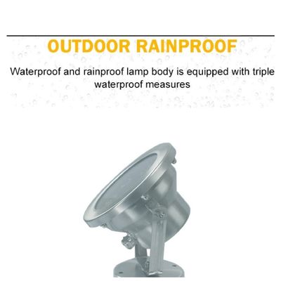 La grande 100W IP68 fontaine d'eau du jardin a mené des lumières