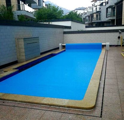 Couverture automatique de piscine du PC 8X4M avec un rouleau