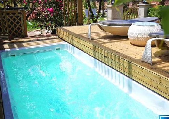 IP68 24V 8X4M automatiques au-dessus des couvertures au sol de piscine
