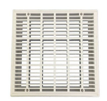 porte au sol ci-dessus de collecteur de piscine du plastique 25x25CM