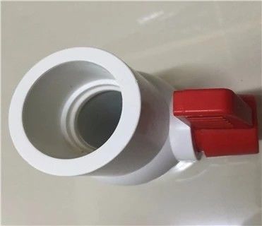 Robinet à tournant sphérique commercial de conduite d'eau de PVC d'accessoires de piscine