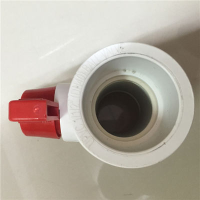 Robinet à tournant sphérique commercial de conduite d'eau de PVC d'accessoires de piscine