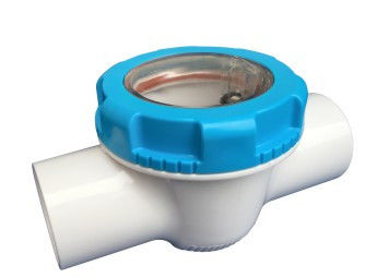 Accessoires commerciaux de piscine clapet anti-retour de l'eau de PVC de 1,5 pouces