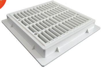 Petit drain de gouttière de plate-forme de piscine de l'ABS 16.2x16.2cm