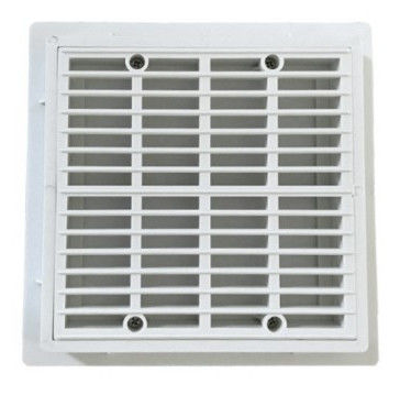 Petit drain de gouttière de plate-forme de piscine de l'ABS 16.2x16.2cm
