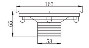 Nouvelles admissions de retour de l'eau de piscine de Linner d'accessoires de piscine de prix usine de conception