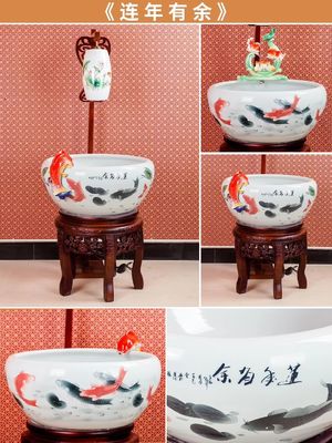 De Lotus haute Koi cuvette de poissons du modèle 230mm