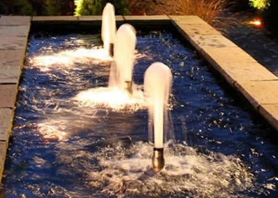 1,5" acier inoxydable et bec écumeux en plastique de fontaine d'eau de mousse